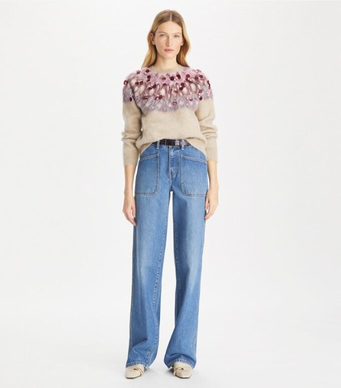 Embellished Wool Sweater Embellished Wool Sweater