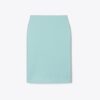 Embossed Sweater Skirt