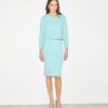 Embossed Sweater Skirt