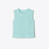 Embossed Viscose Shell Top