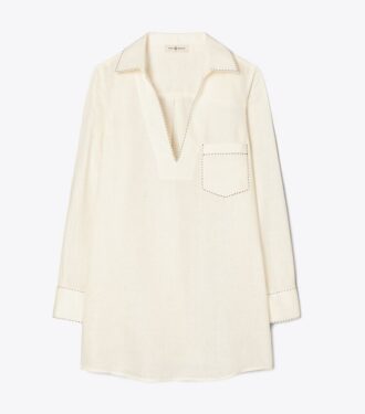 Embroidered Beach Shirt