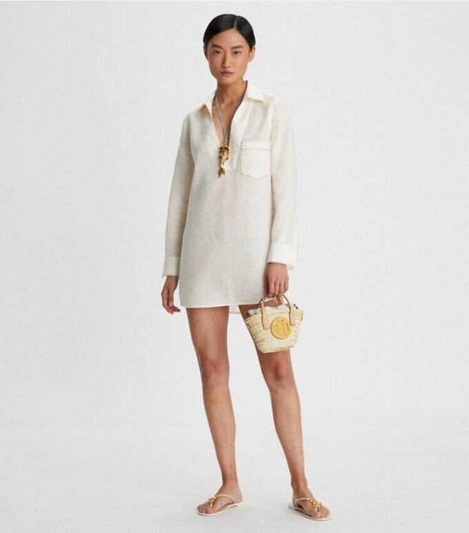Embroidered Beach Shirt Embroidered Beach Shirt