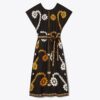 Embroidered Cotton Poplin Caftan Embroidered Cotton Poplin Caftan