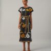 Embroidered Cotton Poplin Caftan Embroidered Cotton Poplin Caftan