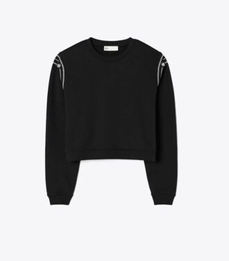 Embroidered French Terry Sweatshirt