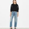 Embroidered French Terry Sweatshirt