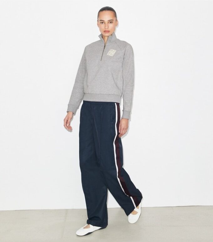 Embroidered French Terry Sweatshirt