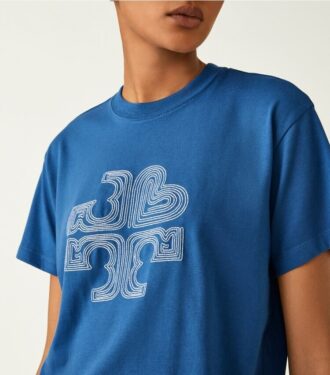 Embroidered Heart Logo T-Shirt