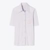 Embroidered Mercerized Cotton Polo
