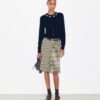 Embroidered Merino And Cashmere Cardigan