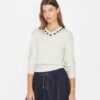 Embroidered Wool Sweater