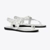 Eyelet Toe Ring Sandal
