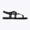 Eyelet Toe Ring Sandal