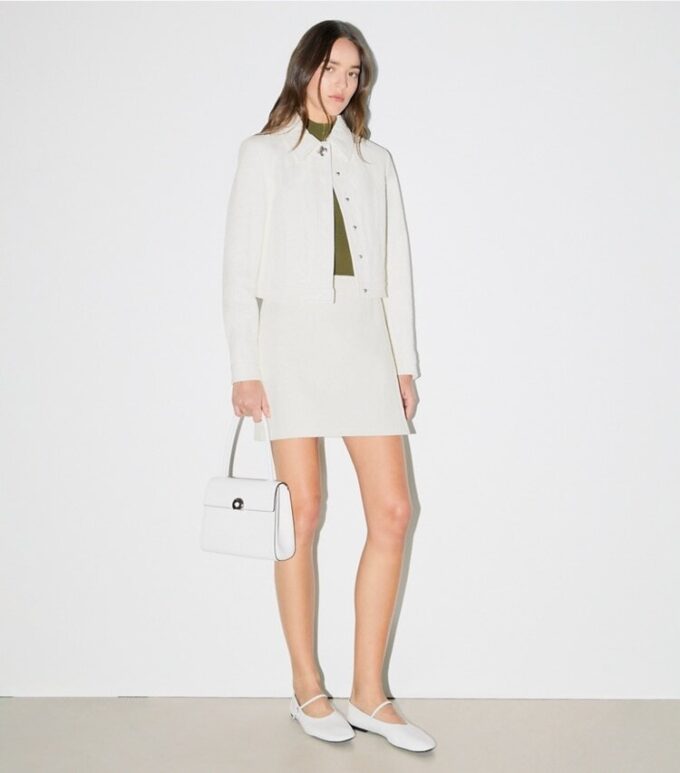 Faux Crinkle Leather Skirt Faux Crinkle Leather Skirt