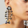 Fish Painted Earring