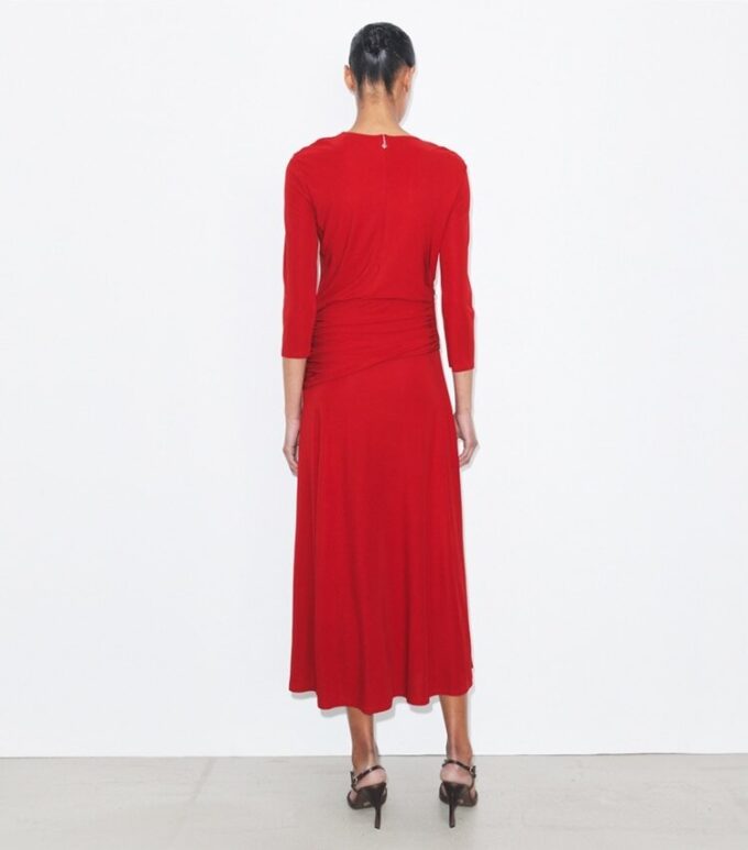 Flared Viscose Dress Flared Viscose Dress
