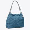 Fleming Soft Denim Hobo Bag