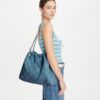 Fleming Soft Denim Hobo Bag