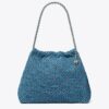 Fleming Soft Denim Hobo Bag