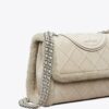 Fleming Soft Shearling Convertible Shoulder Bag