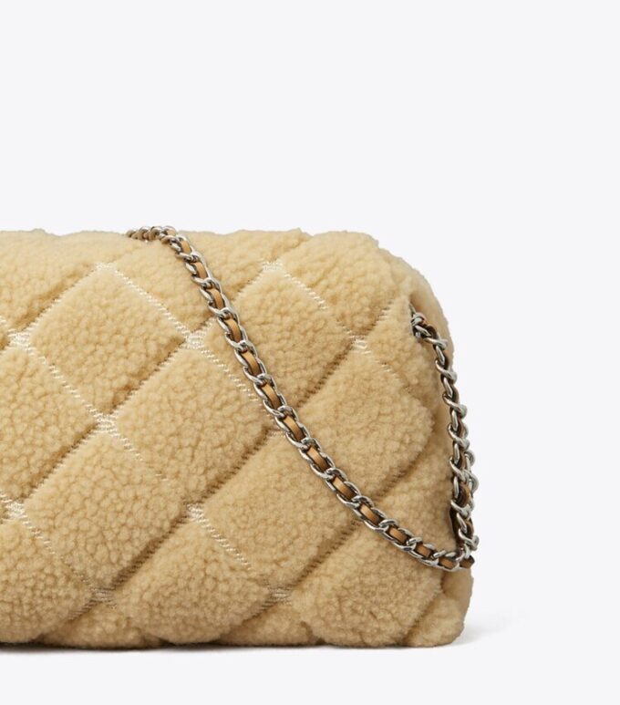 Fleming Soft Shearling Crossbody Bag