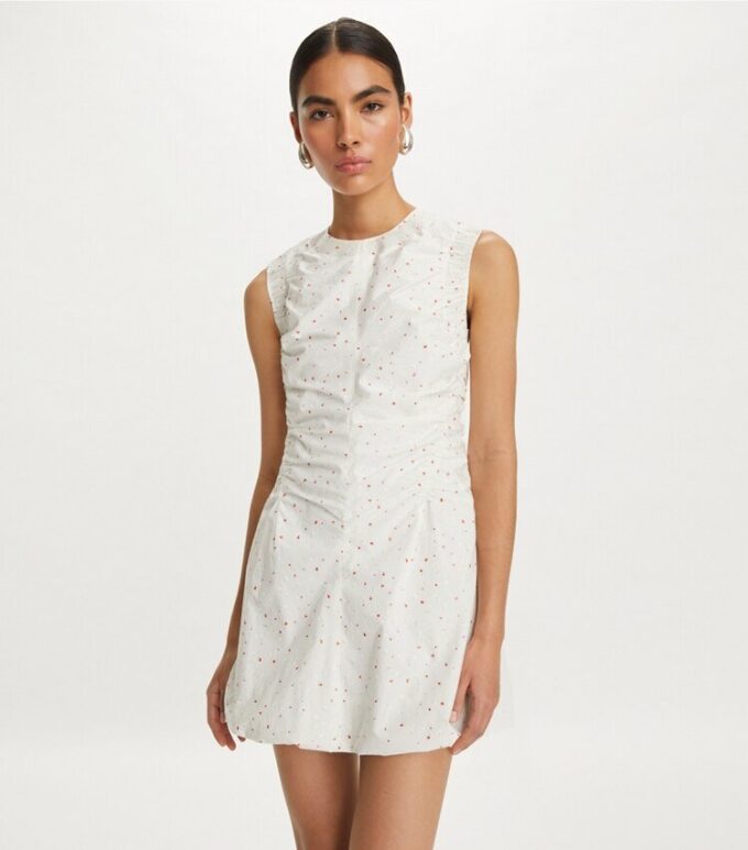 Floral Cotton Poplin Dress Floral Cotton Poplin Dress