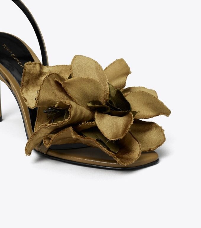 Flower Heeled Sandal Flower Heeled Sandal
