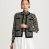 Flower Jacquard Kendra Cardigan Flower Jacquard Kendra Cardigan