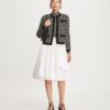 Flower Jacquard Kendra Cardigan Flower Jacquard Kendra Cardigan