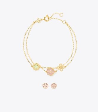 Forget Me Not Bracelet And Earrings Gift Set