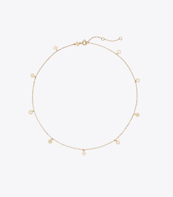 Forget Me Not Charm Necklace