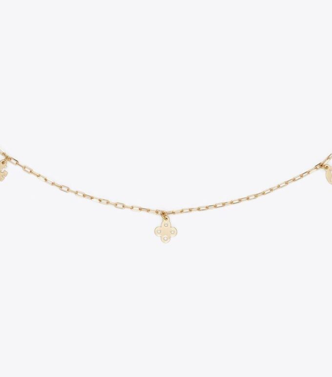 Forget Me Not Charm Necklace