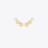 Forget Me Not Cluster Stud Earrings