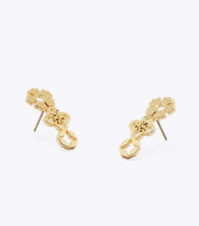 Forget Me Not Cluster Stud Earrings