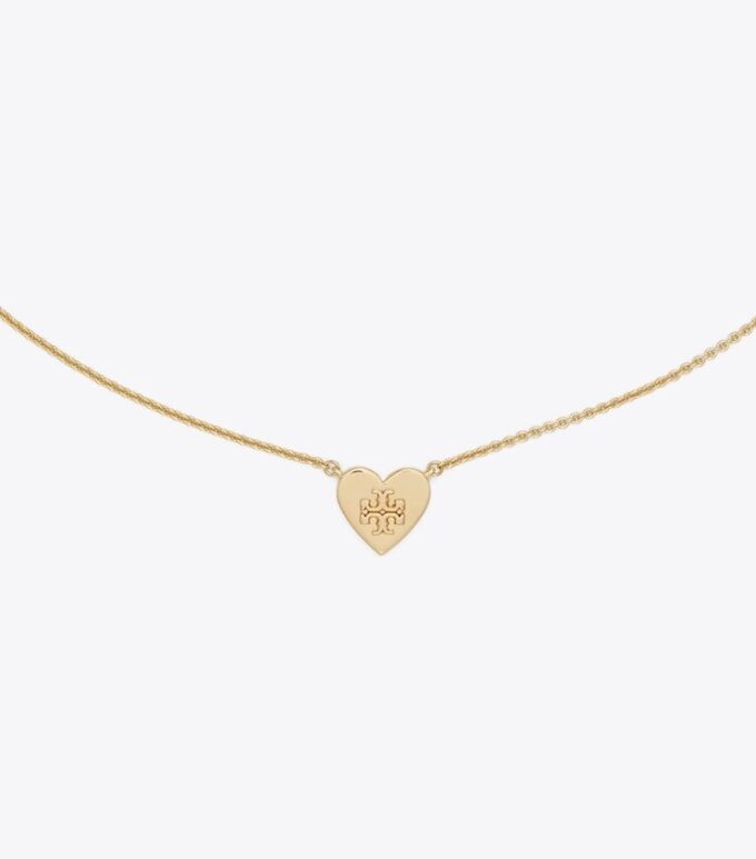 Forget Me Not Heart Pendant Necklace