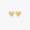 Forget Me Not Heart Stud Earrings
