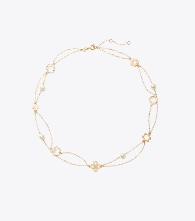 Forget Me Not Layered Necklace