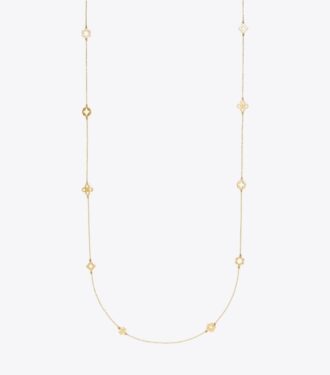Forget Me Not Long Necklace