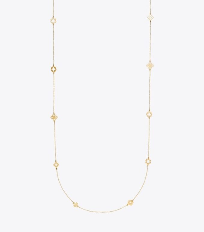 Forget Me Not Long Necklace