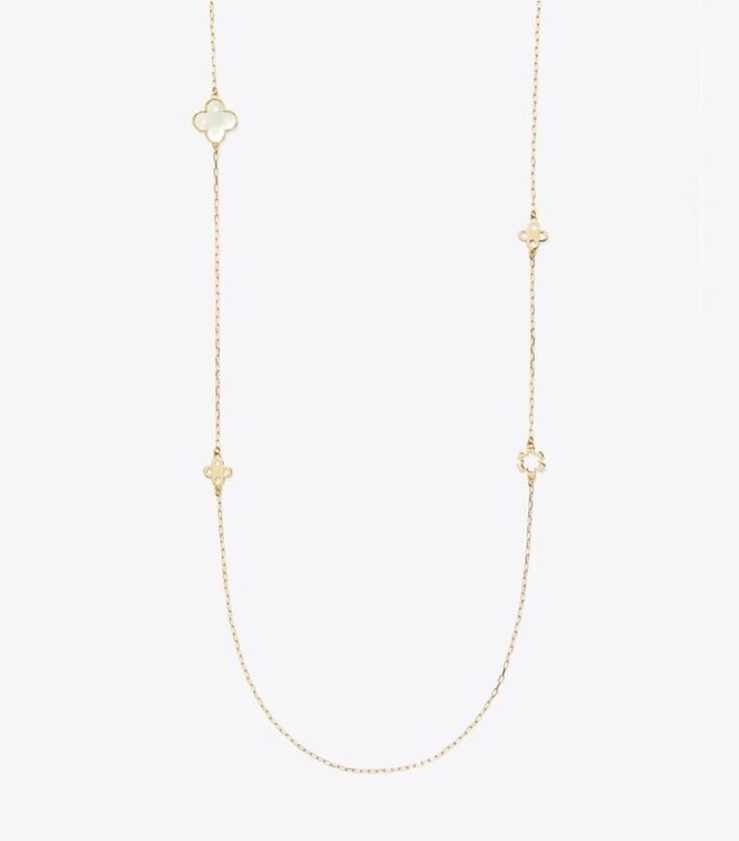 Forget Me Not Long Necklace