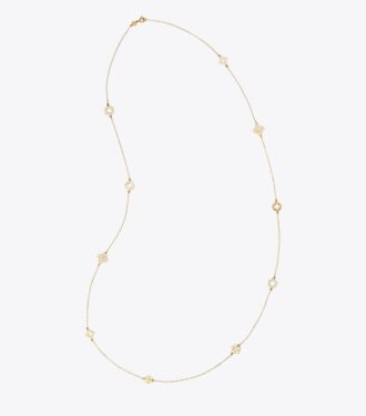 Forget Me Not Long Necklace