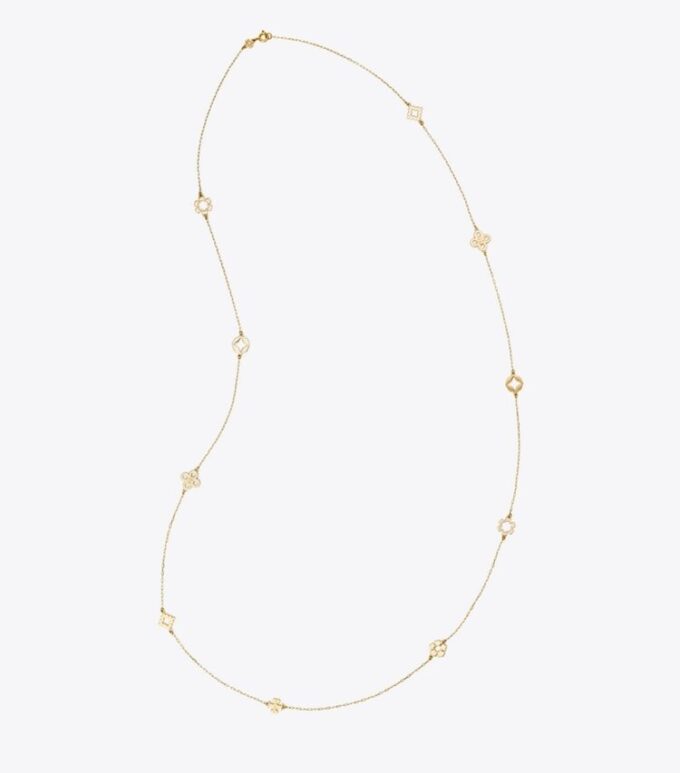 Forget Me Not Long Necklace