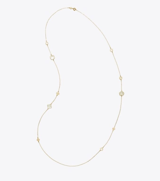 Forget Me Not Long Necklace
