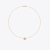 Forget Me Not Pavé Pendant Necklace
