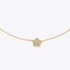 Forget Me Not Pavé Pendant Necklace