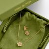 Forget Me Not Pavé Stud Earrings