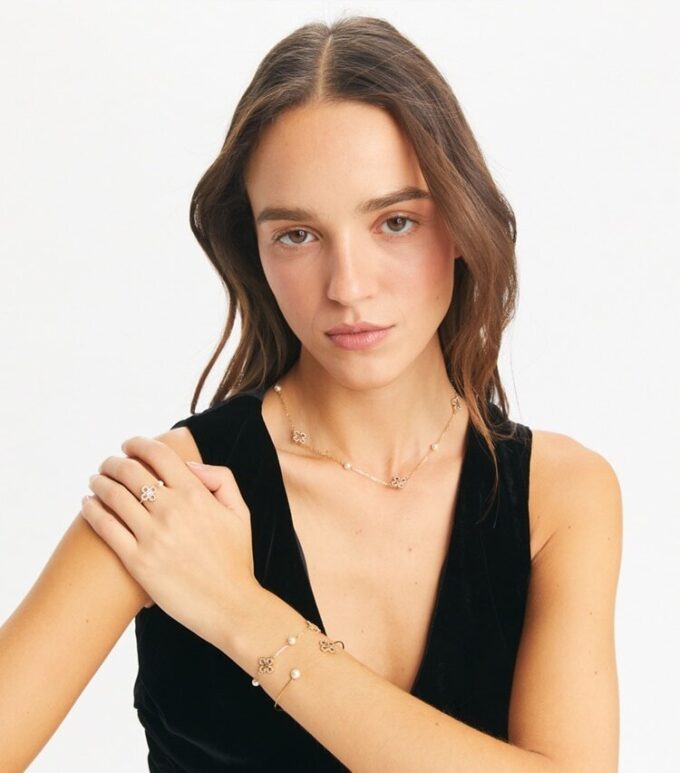 Forget Me Not Pearl Bracelet Forget Me Not Pearl Bracelet
