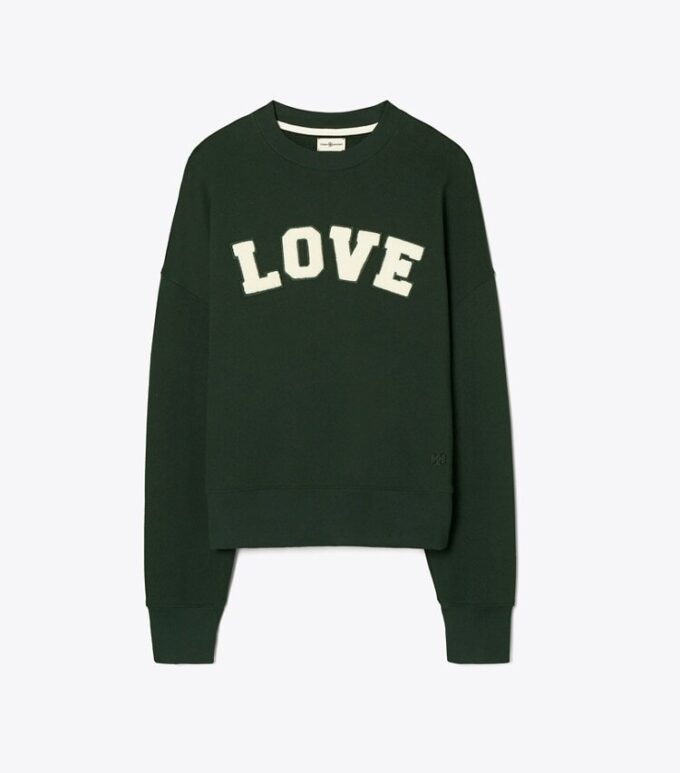 French Terry Varsity Crewneck