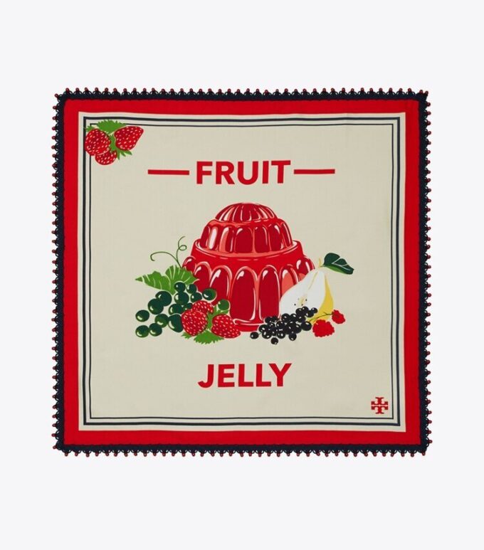 Fruit Jelly Silk Neckerchief Fruit Jelly Silk Neckerchief
