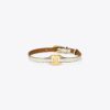 Gemini Link Leather Bracelet